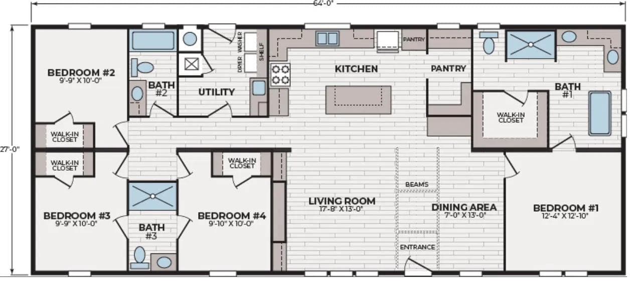 The Aura floor plan