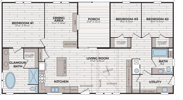 The Axis floor plan