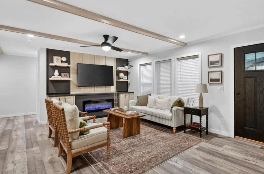 The Axis living area